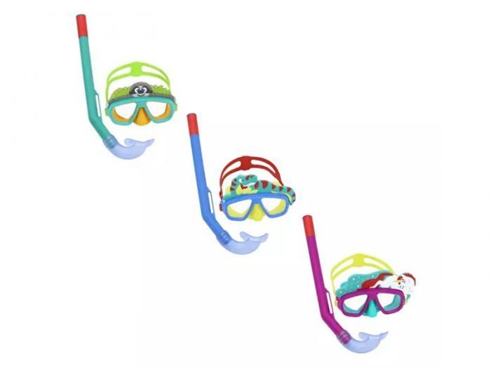 Комплект для плавания BestWay Lil Animal Snorkel 24059 BW в ассортименте