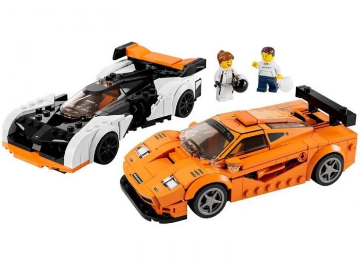 Конструктор Lego Speed Champions McLaren Solus GT и McLaren F1 LM 581 дет. 76918