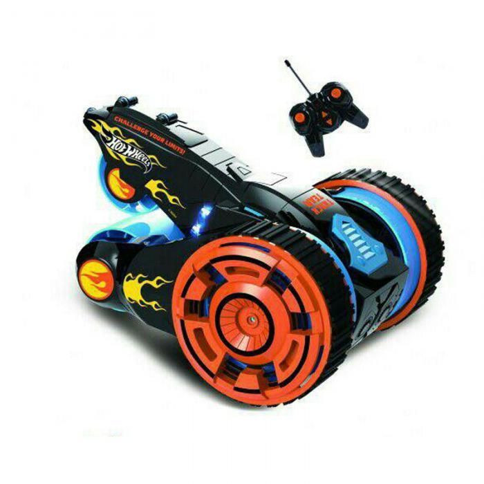 Радиоуправляемая игрушка 1Toy Машина-перевёртыш Hot Wheels Т10967 Black