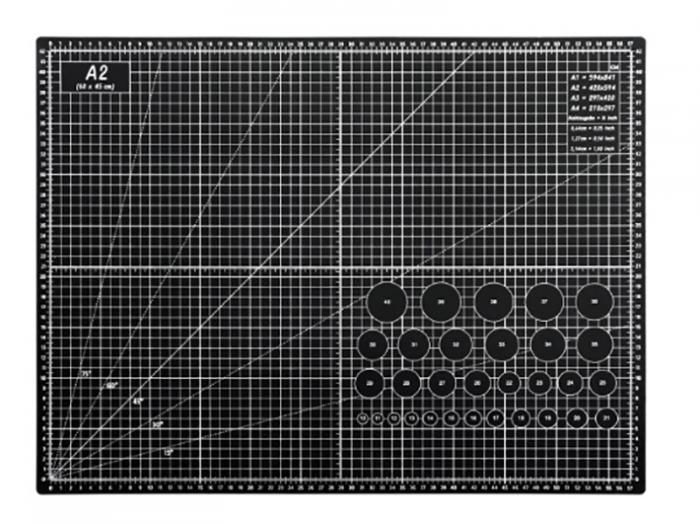 Коврик для макетирования и резки iQFuture 45x60cm Black IQ-CMAT-A2/Black