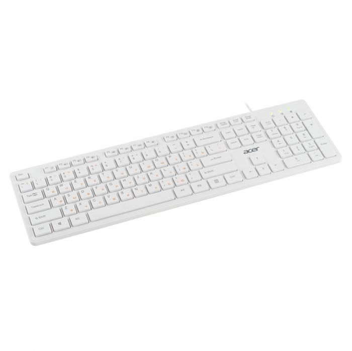 Клавиатура Acer OKW123 White ZL.KBDEE.00D