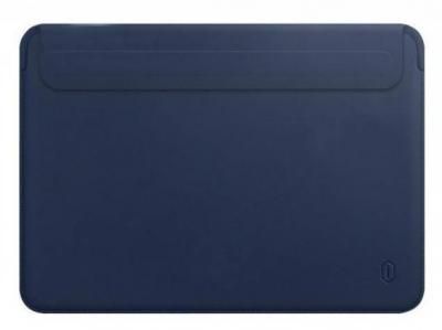 Аксессуар Чехол Wiwu для APPLE MacBook Air 13 Skin New Pro 2 Leather Sleeve Blue 6973218931333