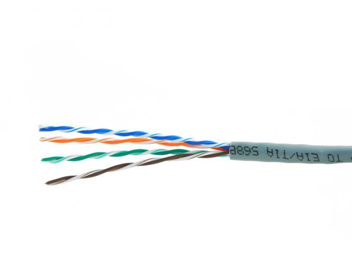 Сетевой кабель Gembird Cablexpert UTP cat.5e 4 пары 305m Grey UPC-5004E