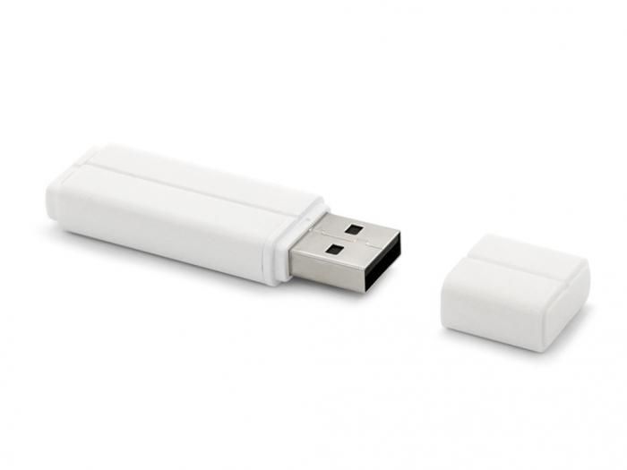 USB Flash Drive 8Gb - Mirex Line White 13600-FMULWH08