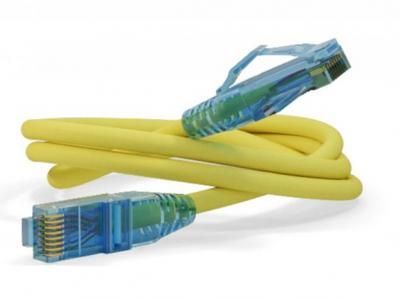 Сетевой кабель Hyperline UTP cat.6 3m Yellow PC-LPM-UTP-RJ45-RJ45-C6-3M-LSZH-YL