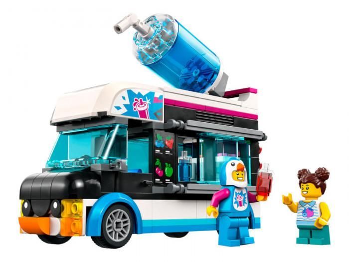 Конструктор Lego City Фургон для шейков Пингвин 194 дет. 60384