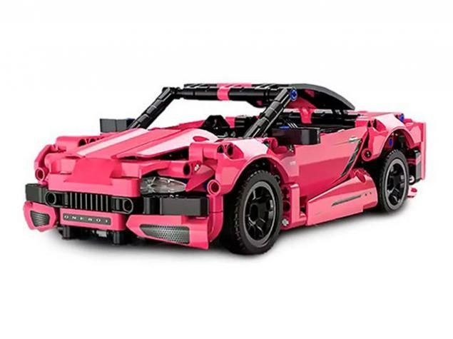 Конструктор Onebot Supercar 500 дет. Pink OBJZF62AIQI
