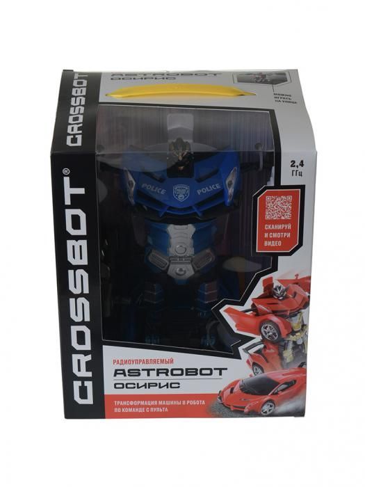 Радиоуправляемая игрушка Crossbot Машина-Робот Astrobot Осирис Полиция 870617