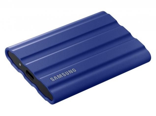 Твердотельный накопитель Samsung T7 Shield 2Tb Blue MU-PE2T0R/WW