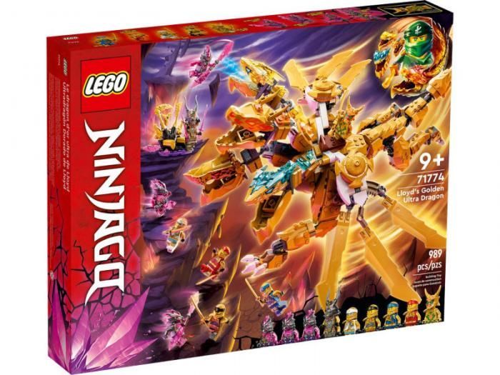 Lego Ninjago Золотой ультрадракон Ллойда 989 дет. 71774