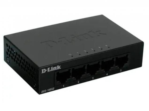 Коммутатор D-Link DGS-1005D/J2