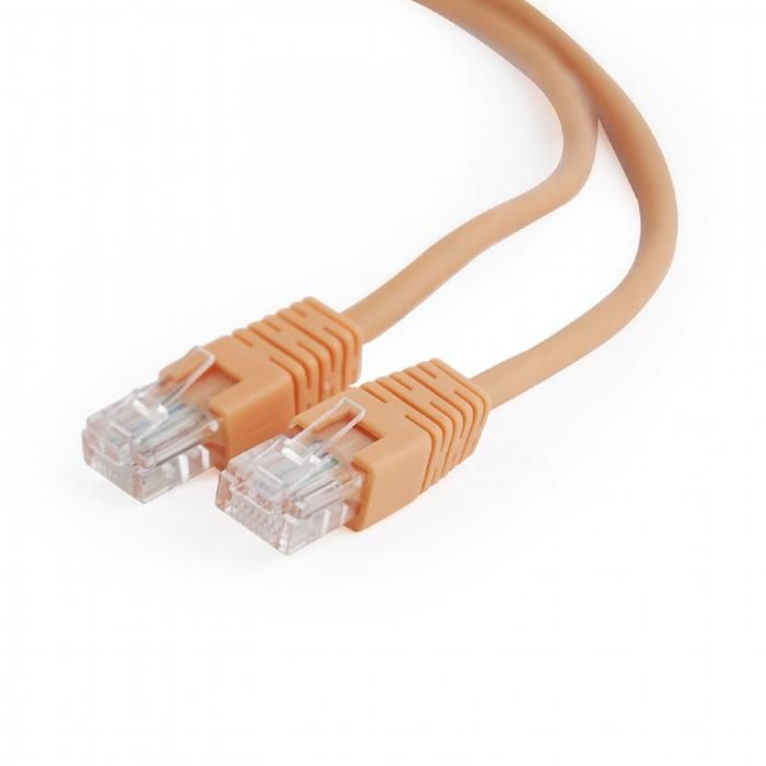 Сетевой кабель Gembird Cablexpert UTP cat.5e 0.25m Orange PP12-0.25M/O