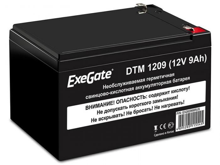 Аккумулятор для ИБП ExeGate DTM 1209 EX282966RUS