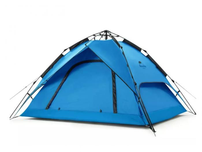 Палатка Naturehike 4х-местная Blue NH21ZP008-4BL