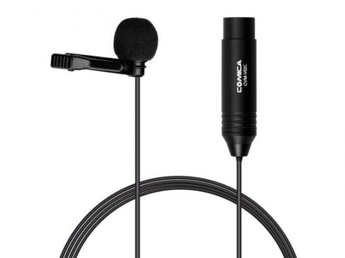 Микрофон Comica CVM-V02C 1.8m