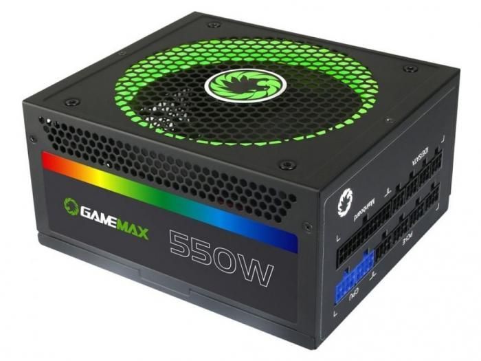Блок питания GameMax ATX RGB-550 550W