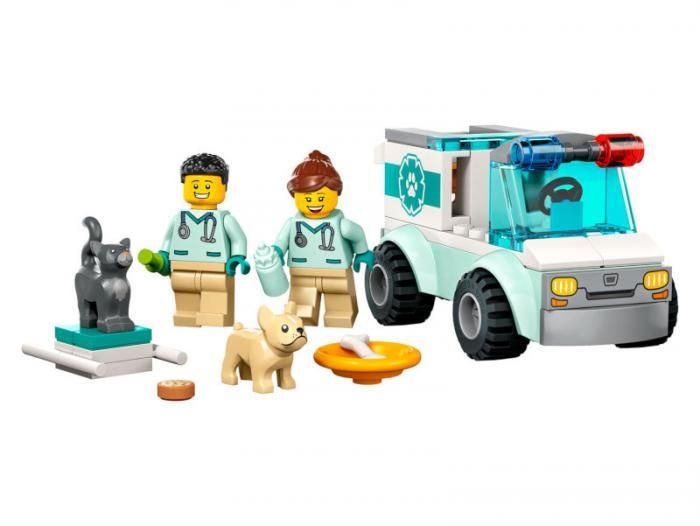 Конструктор Lego City Ветеринарный фургон 58 дет. 60382