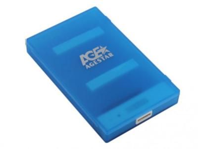 Внешний корпус для HDD AgeStar 3UBCP1-6G USB3.0 SATA Blue