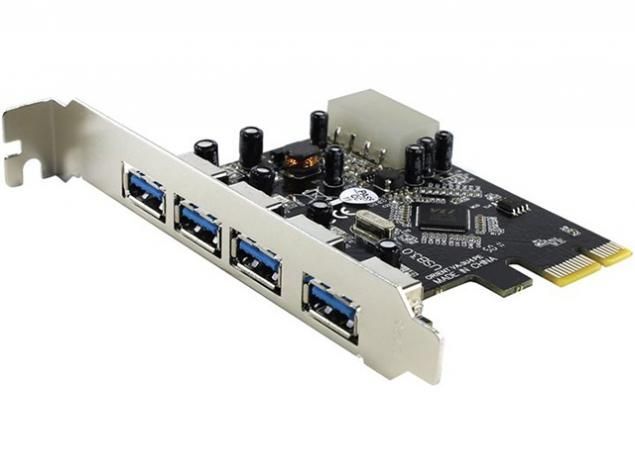 Контроллер Orient VA-3U4PE PCI-Ex - 4ext x USB 3.0 29326