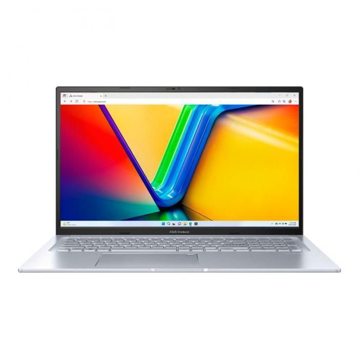 Ноутбук ASUS VivoBook 17X M3704YA-AU086 90NB1191-M003P0 (AMD Ryzen 5 7530U 2GHz/8192Mb/512Gb SSD/AMD Radeon Graphics/Wi-Fi/Cam/17.3/1920x1080/No OS)