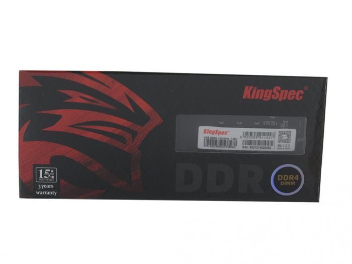 Модуль памяти KingSpec DDR4 DIMM 3200Mhz PC25600 CL17 - 4Gb KS3200D4P13504G