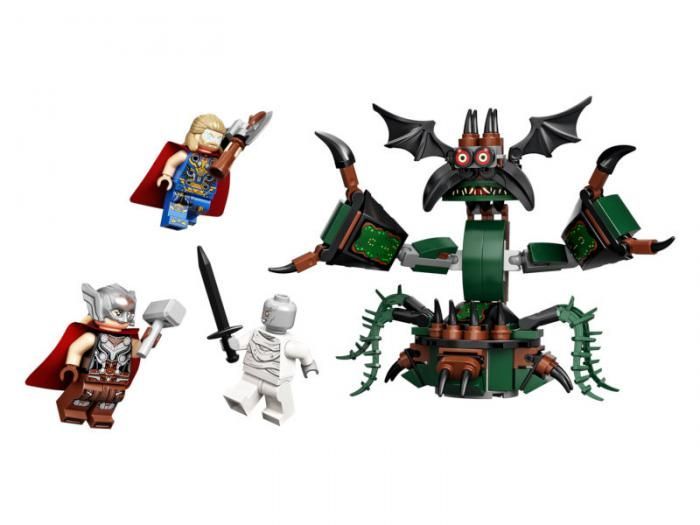 Конструктор Lego Marvel Атака на Новый Асгард. 159 дет. 76207