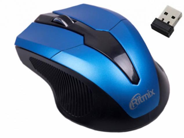 Мышь Ritmix RMW-560 Black-Blue