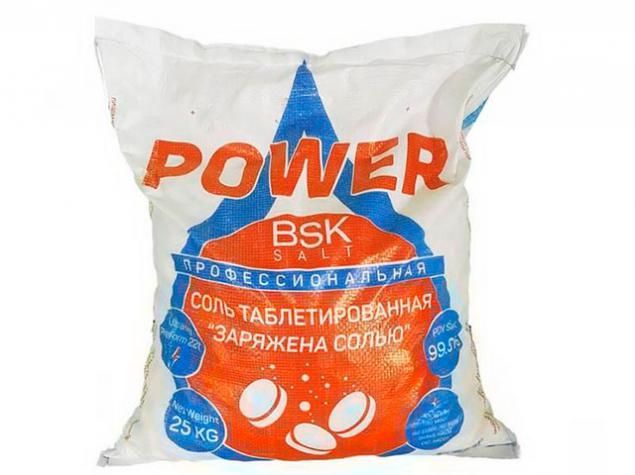 Соль таблетированная BSK Salt Power Professional NaCL 25kg 00024758
