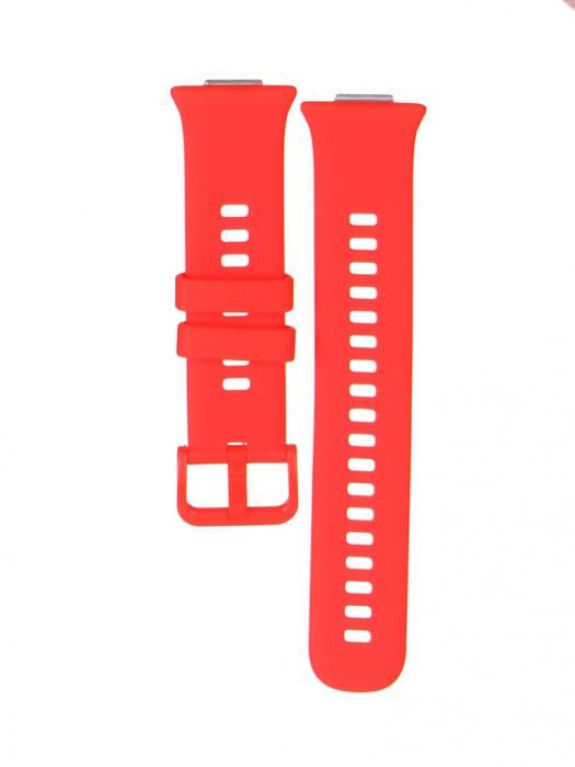 Аксессуар Ремешок DF для Huawei Watch Fit 2 Silicone Red hwClassicband-05
