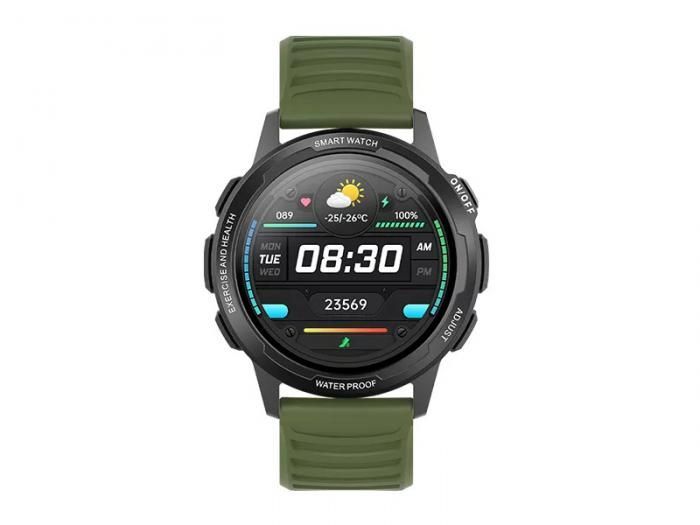 Умные часы BQ Watch 1.3 Black-Dark Green