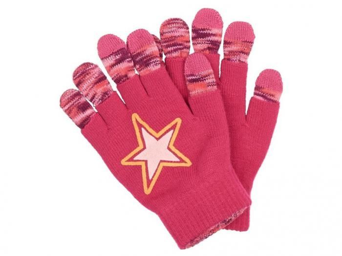 Теплые перчатки для сенсорных дисплеев Territory р.UNI Pink 1613