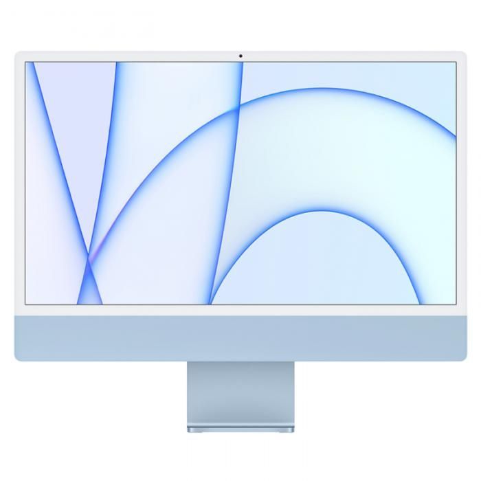 Моноблок APPLE iMac 24 (2023) Blue MQRC3B/A / MQRC3LL/A (Английская раскладка клавиатуры) (Apple M3/8192Mb/256Gb SSD/Wi-Fi/Bluetooth/Cam/23.5/4480x2520/macOS)