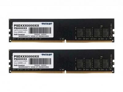 Модуль памяти Patriot Memory DDR4 DIMM PC-25600 3200MHz CL22 - 16Gb Kit (2x8Gb) PSD416G3200K