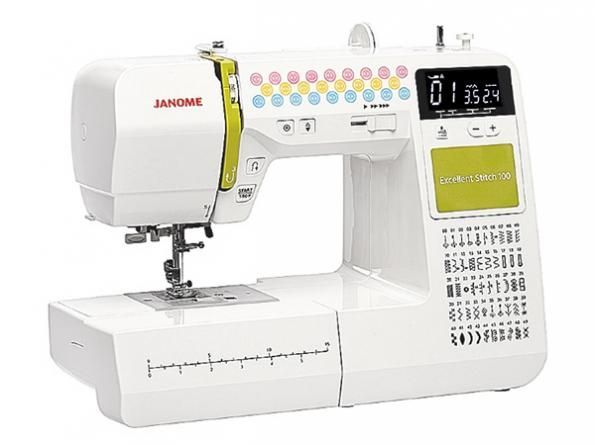 Швейная машинка Janome Excellent Stitch 100 White