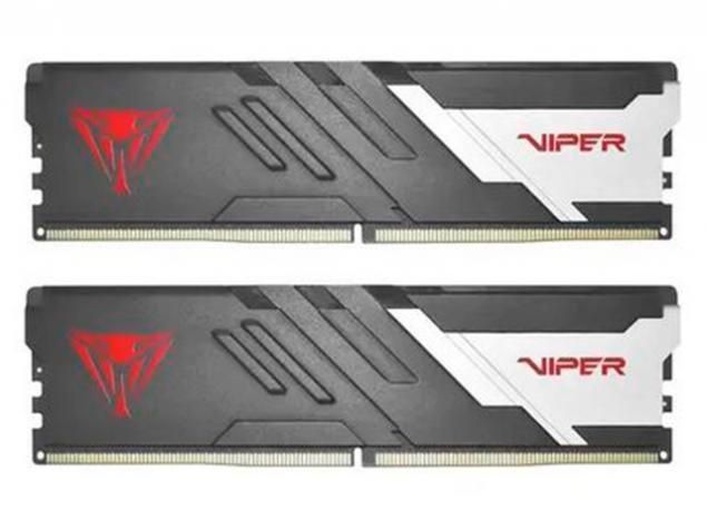 Модуль памяти Patriot Memory Viper Venom Black DDR5 DIMM 5200Mhz PC5-41600 CL40 - 64Gb (2x32Gb) PVV564G520C40K