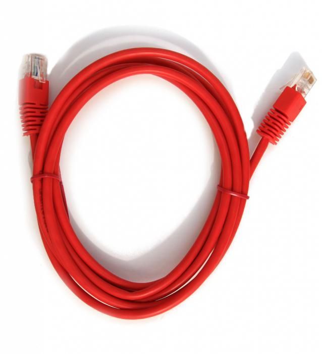 Сетевой кабель Gembird Cablexpert UTP cat.5e 3m Red PP12-3M/R