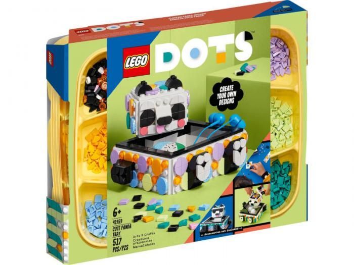 Lego Dots Ящик «Милая панда» 517 дет. 41959