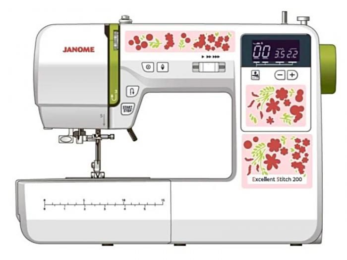 Швейная машинка Janome Excellent Stitch 200