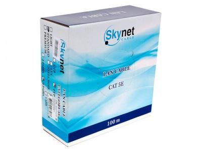 Сетевой кабель SkyNet Standart FTP cat.5e Indoor 4x2x0.48 Fluke Test 100m Grey CSS-FTP-4-CU/100