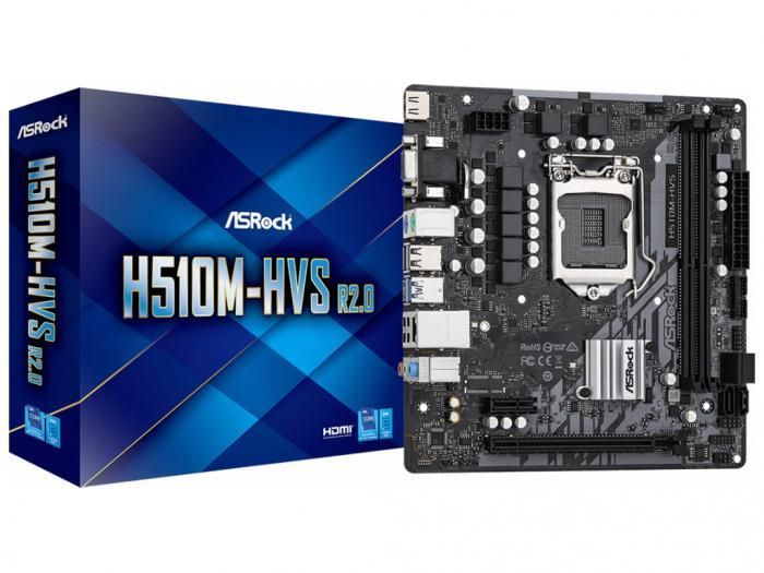 Материнская плата ASRock H510M-HVS R2.0