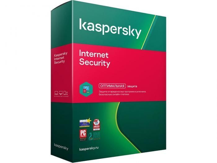 Программное обеспечение Kaspersky Internet Security Rus 5-Device 1 year Base Box KL1939RBEFS