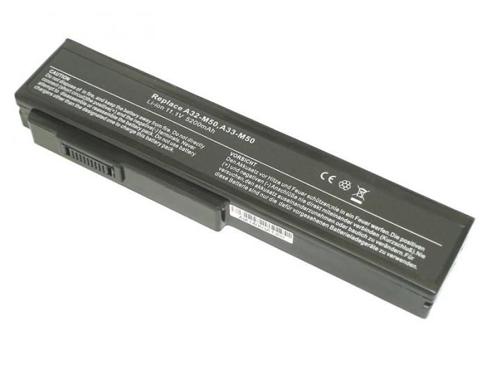 Аккумулятор Vbparts для ASUS X55/M50/G50/N61/M60/N53/M51/G60/G51 11.1V 5200mAh Black 009188