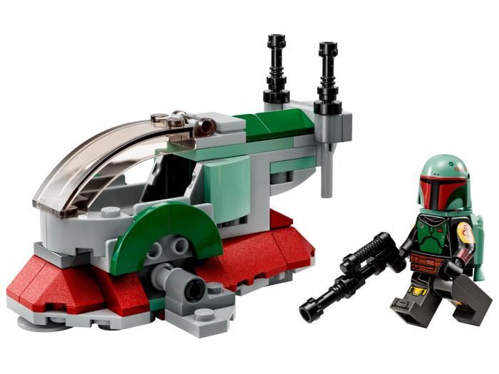 Конструктор Lego Star Wars Звездолет Бобы Фетта 85 дет. 75344