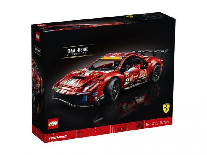 Конструктор Lego Technic Ferrari 488 GTE AF Corse №51 42125