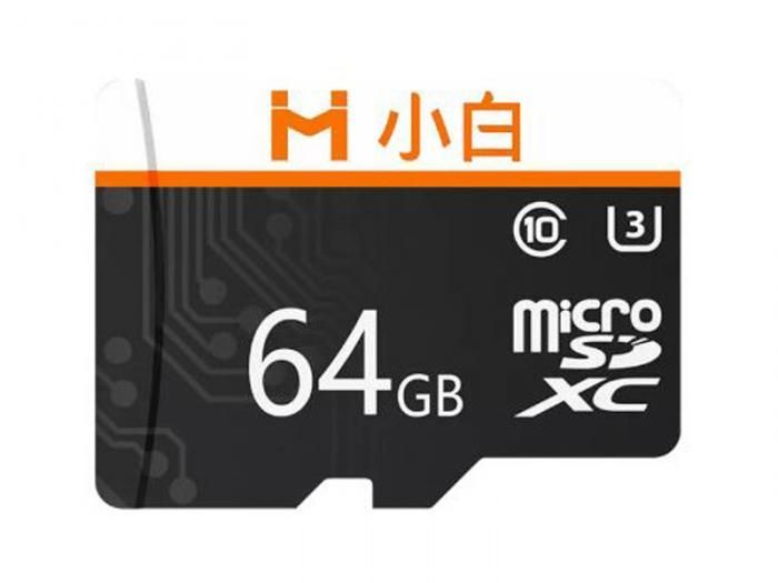 Карта памяти 64Gb - Xiaomi Imilab Xiaobai Micro Secure Digital Class 10 (Оригинальная!)