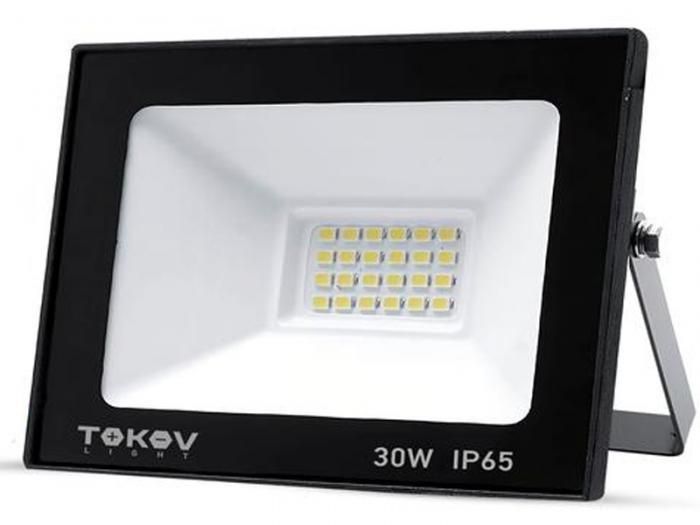 Прожектор Tokov Electric 30W 1700Lm 6500К IP65 Black TKL-FL/LED-30-6.5K-IP65